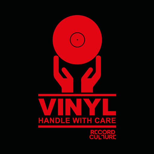 Vinyl: Handle With Care - Black Tee