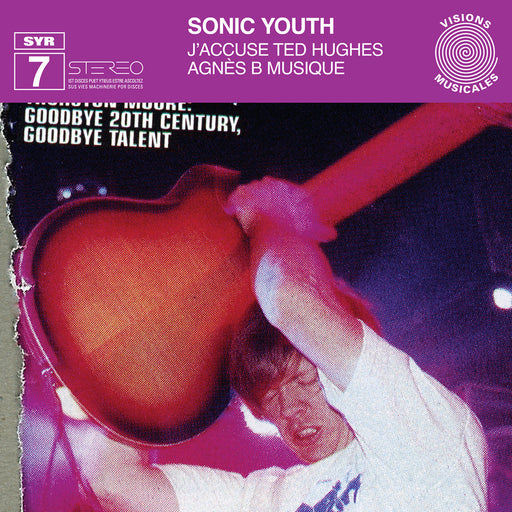 Sonic Youth - J'accuse Ted Hughes / Agnès B Musique (2025 Reissue) vinyl - Record Culture