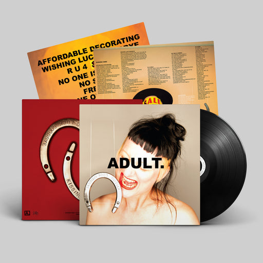 ADULT. - Kissing Luck Goodbye vinyl - Record Culture