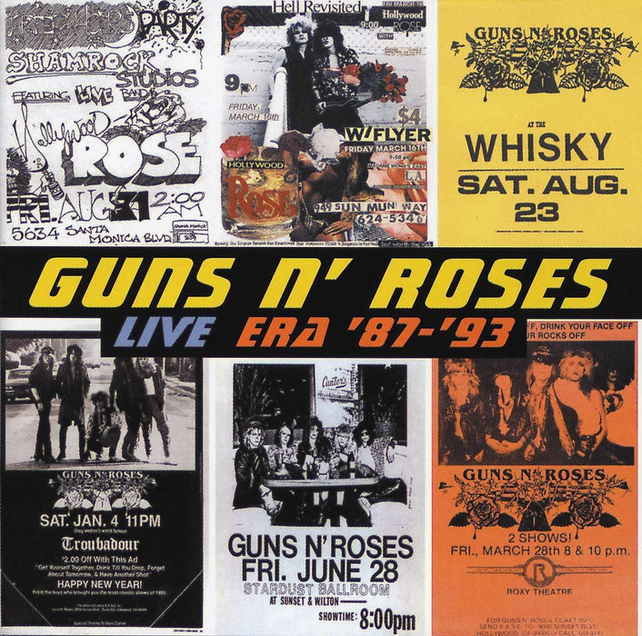Guns N' Roses - Live Era '87-'93 (2025 Reissue) vinyl - Record Culture