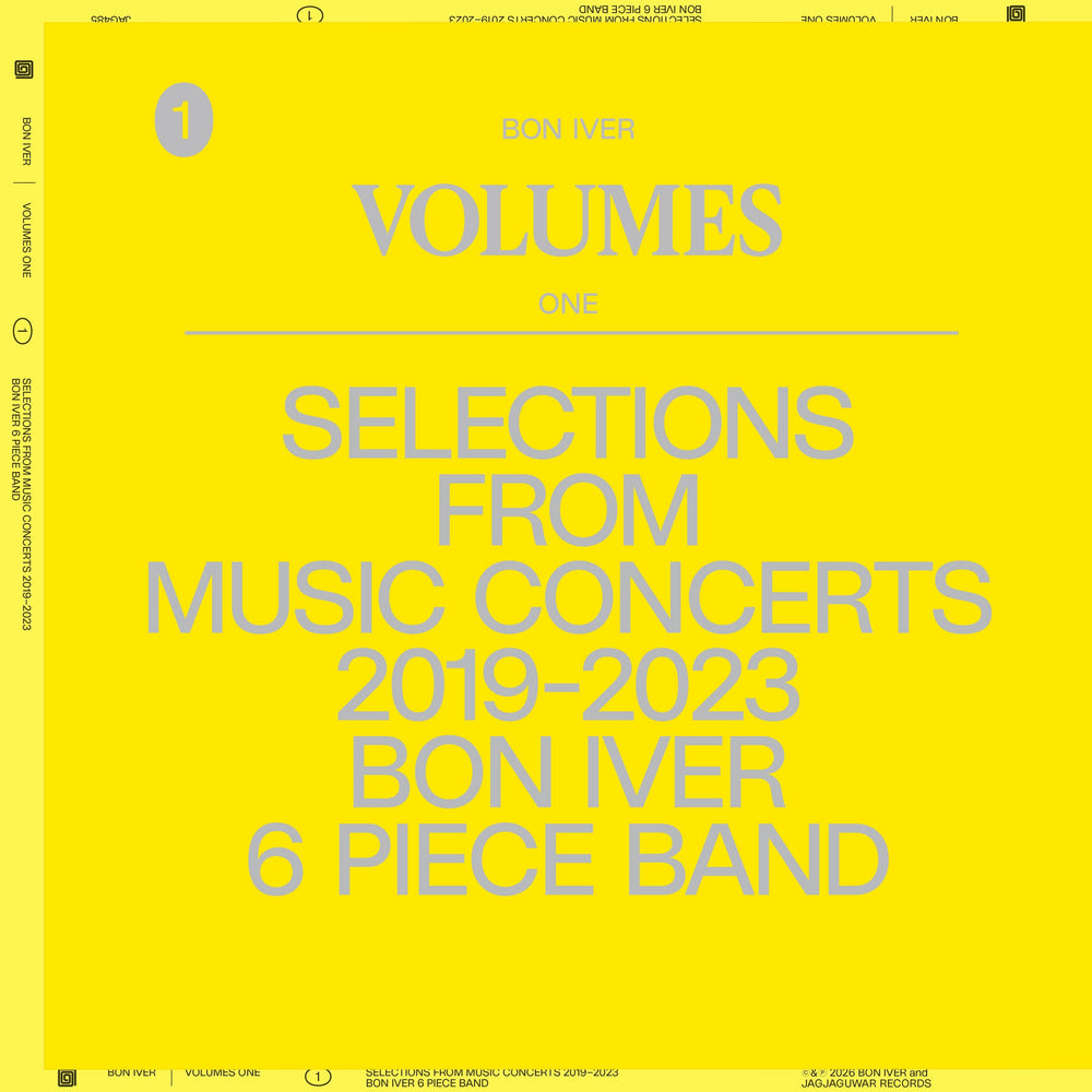 Bon Iver - VOLUMES: ONE - Selections From Music Concerts 2019-2023 Bon Iver 6 Piece Band vinyl - Record Culture