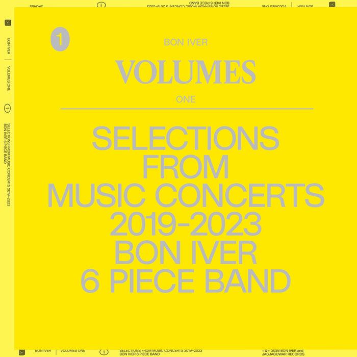 Bon Iver - VOLUMES: ONE - Selections From Music Concerts 2019-2023 Bon Iver 6 Piece Band vinyl - Record Culture