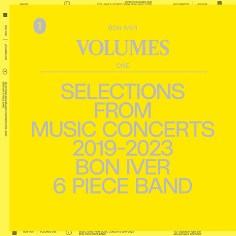 Bon Iver - VOLUMES: ONE - Selections From Music Concerts 2019-2023 Bon Iver 6 Piece Band vinyl - Record Culture