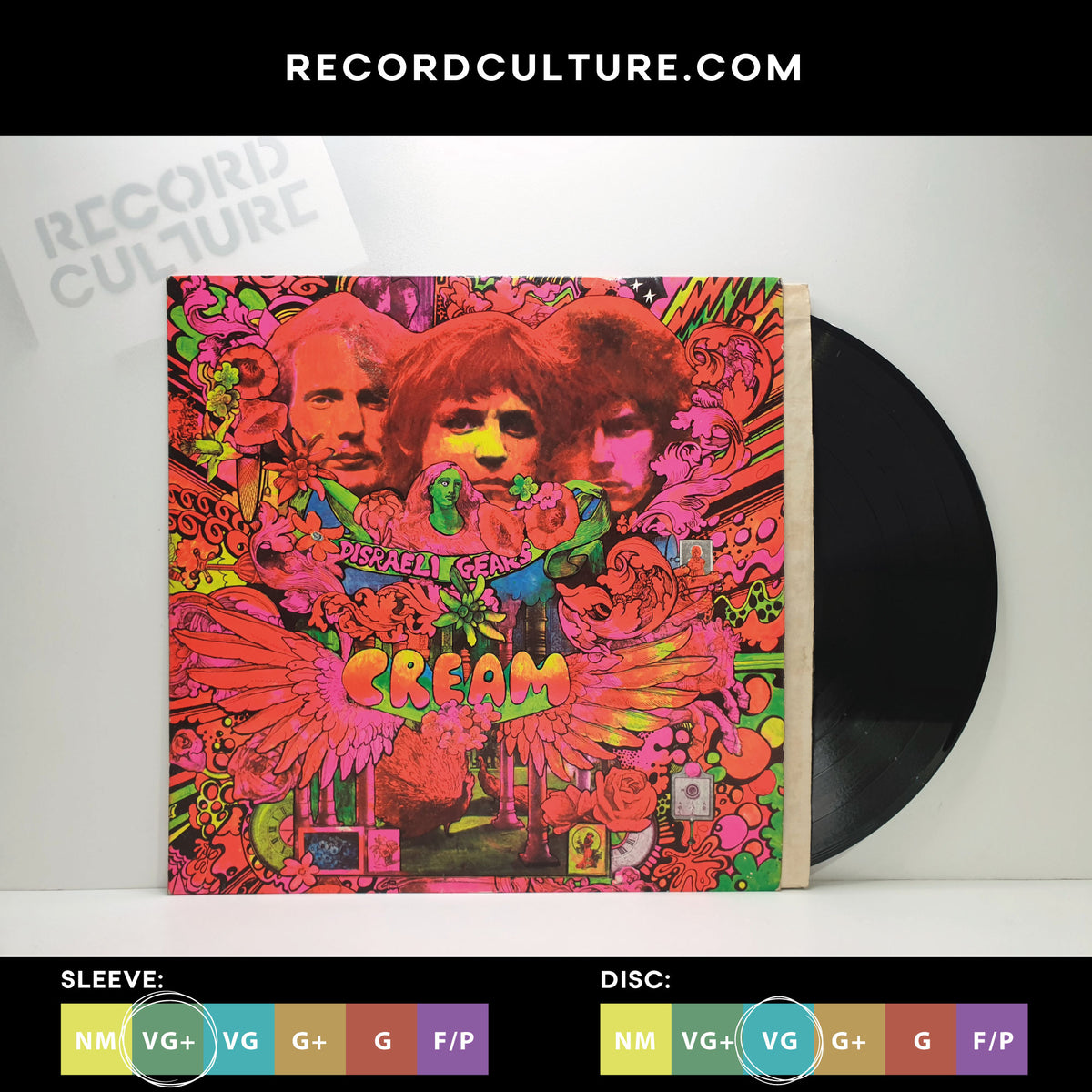 Cream - Disraeli Gears - Used vinyl - Record Culture