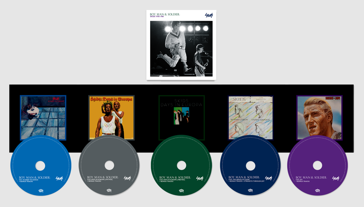 Skids - Land, Sea & Sky / Boy, Man & Soldier vinyl - Record Culture