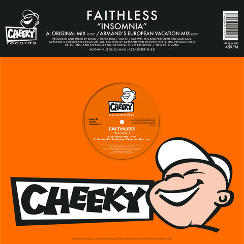 Faithless - Insomnia (30th Anniversary) vinyl - Record Culture