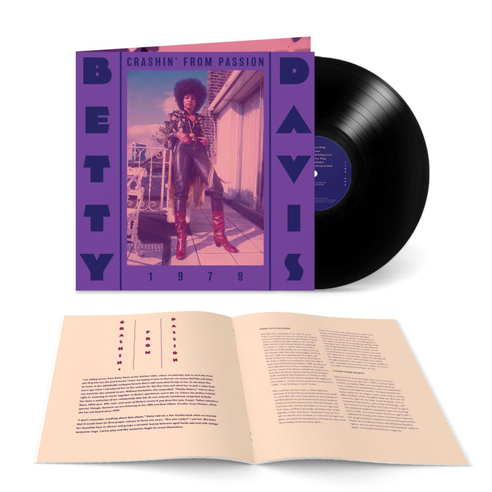 Betty Davis - Crashin' From Passion (2023 Reissue) Vinyl - Record Culture