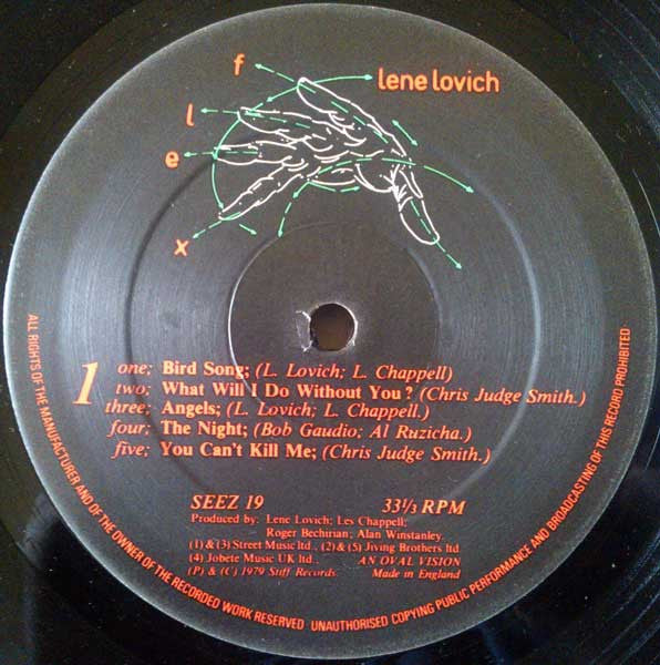 Lene Lovich - Flex - LP [PRE-OWNED] 3 For £10 - Used vinyl