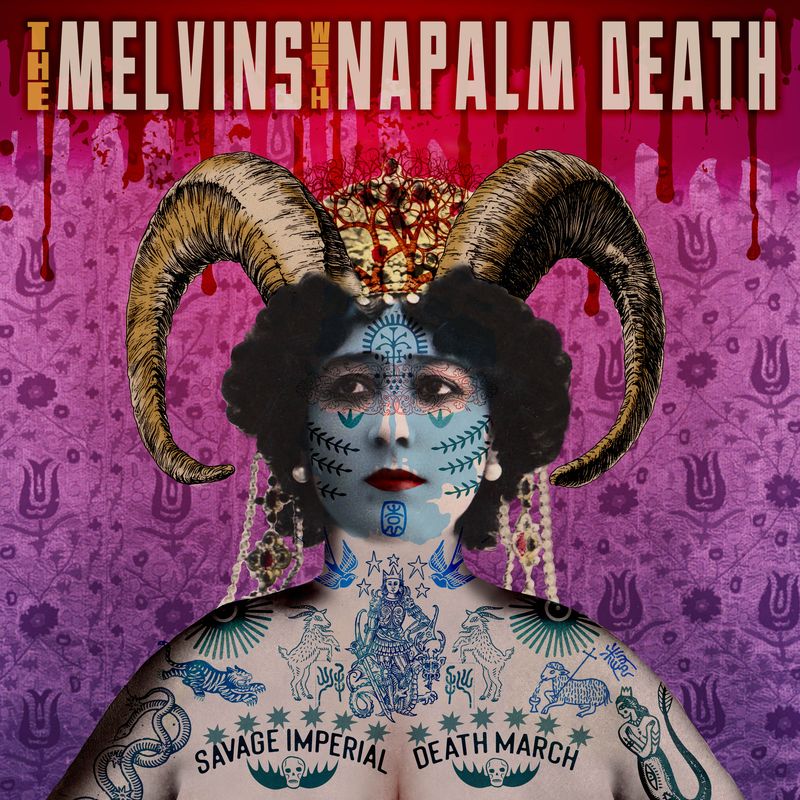 Melvins & Napalm Death - Savage Imperial Death March vinyl - Record Culture