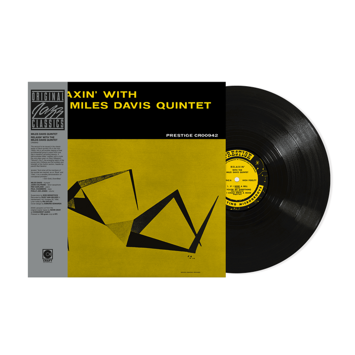 The Miles Davis Quintet - Relaxin' With The Miles Davis Quintet (Original Jazz Classics Series) vinyl - Record Culture