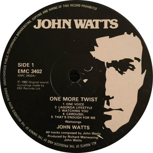 John Watts - One More Twist - LP [PRE-OWNED] 3 For £10 - Used vinyl