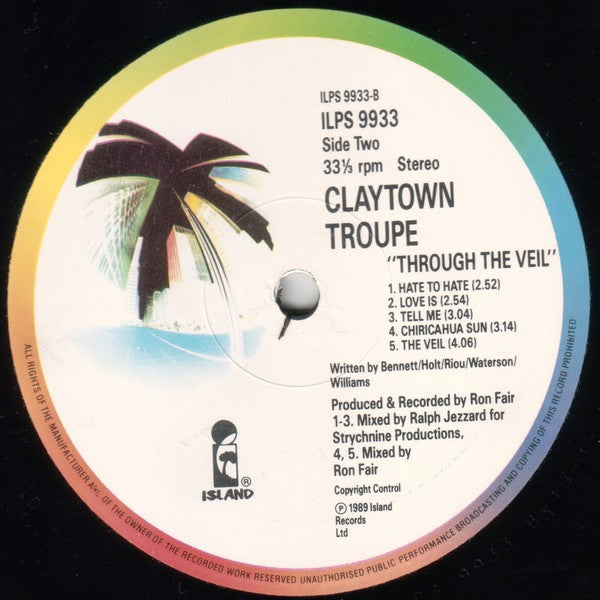 Claytown Troupe - Through The Veil - LP [PRE-OWNED] 3 For £10 - Used vinyl
