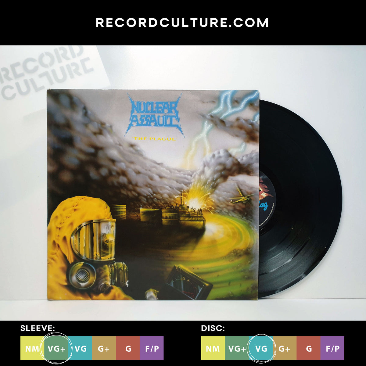 Nuclear assault レコード Nuclear Assault - The Plague [*PRE-OWNED*] vinyl - Used Records