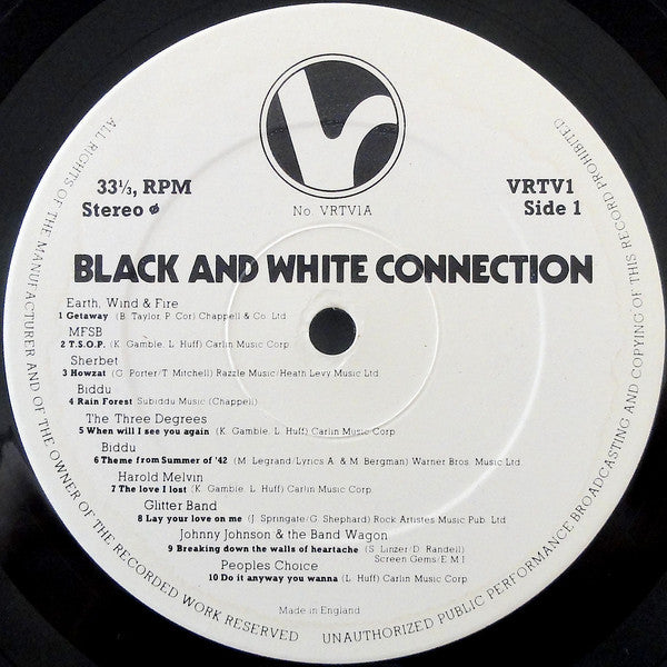 Black & White Connection - LP [PRE-OWNED] 3 For £10