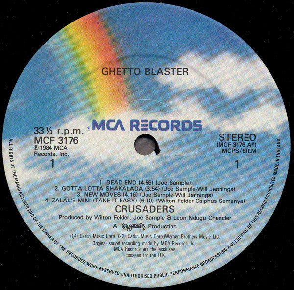 Ghetto Blaster - LP [PRE-OWNED] 3 For £10
