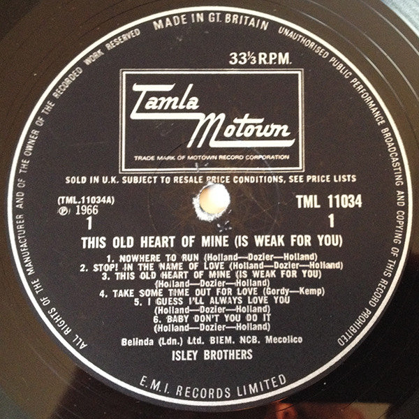 This Old Heart Of Mine - LP [PRE-OWNED] 3 For £10