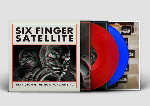 Six Finger Satellite - The Pigeon Is The Most Popular Bird (2023 Reissue) Red Blue vinyl - Record Culture