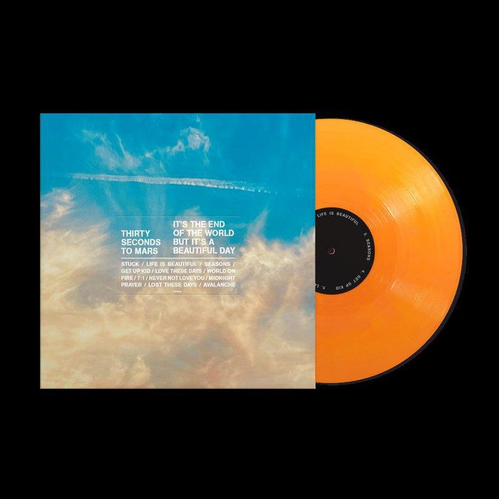 30 Seconds To Mars - It's The End Of The World, But It's A Beautiful Day orange vinyl - Record Culture