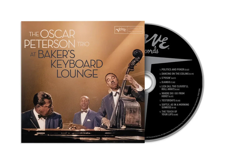 The Oscar Peterson Trio - At Baker's Keyboard Lounge vinyl - Record Culture