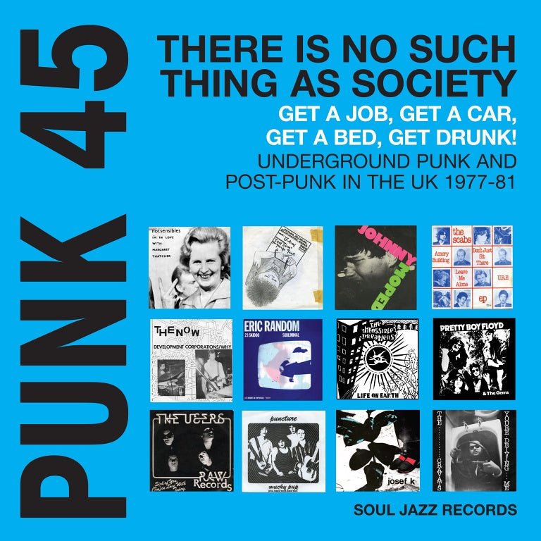 Various Artists - Punk 45: There's No Such Thing As Society vinyl - Record Culture
