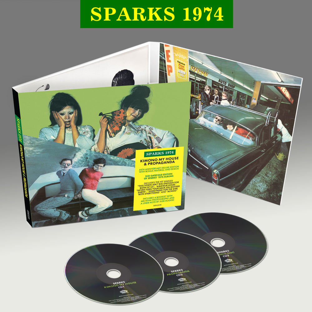 Sparks - Sparks 1974: Kimono My House/ Propaganda (50th Anniversary 3CD Boxset) vinyl - Record Culture