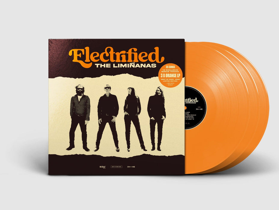 The Liminanas - Electrified (Best of 2009-2022) vinyl - Record Culture orange