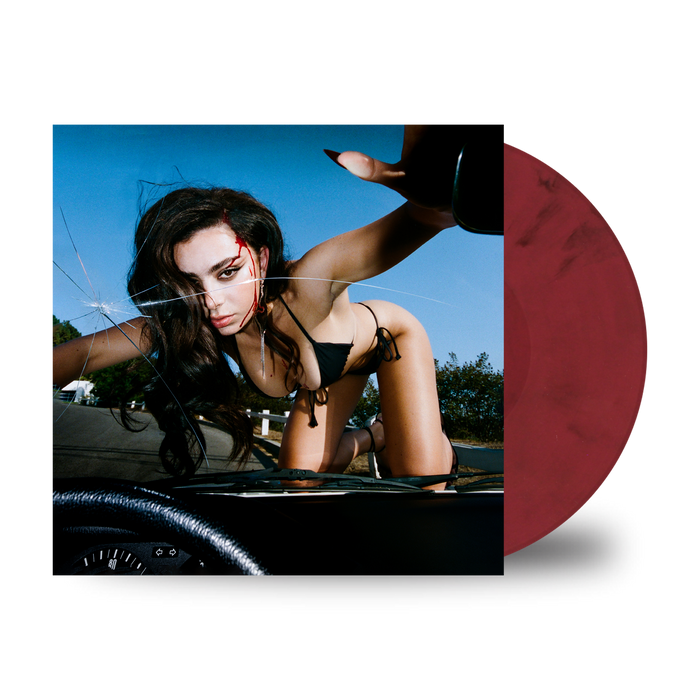 Charli XCX - Crash red marble vinyl