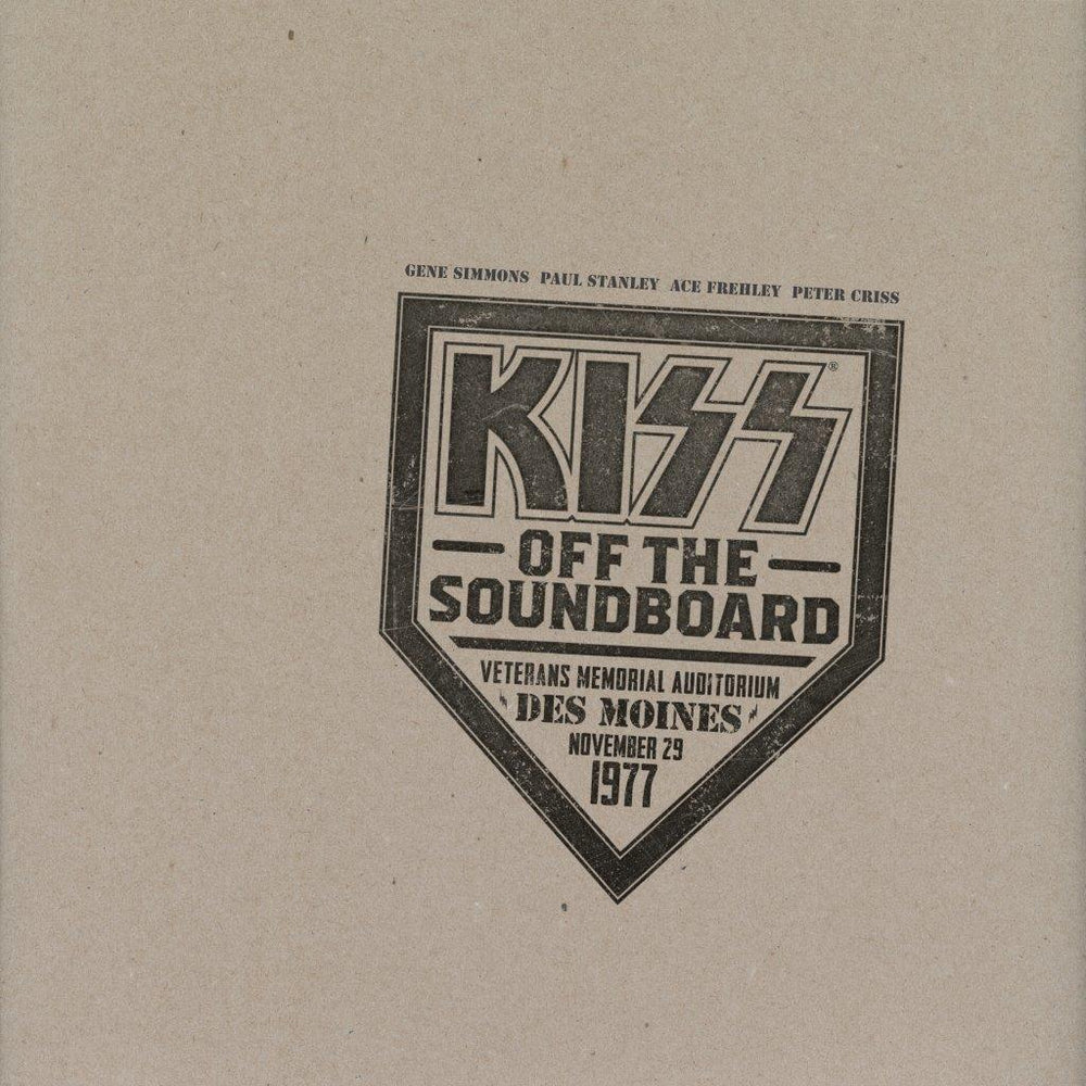 Kiss - Off The Soundboard: Des Moines - November 29, 1977 vinyl - Record Culture
