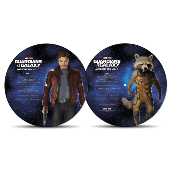 Guardians of the Galaxy Vol 1 Picture Disc vinyl