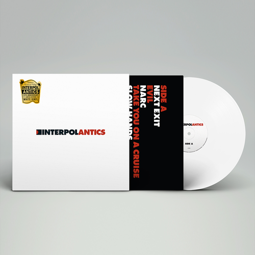 Interpol Antics white vinyl