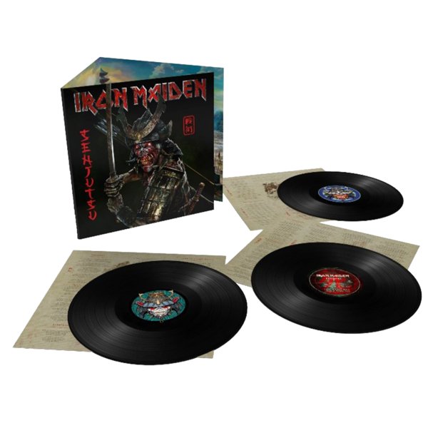 Iron Maiden Senjutsu triple vinyl