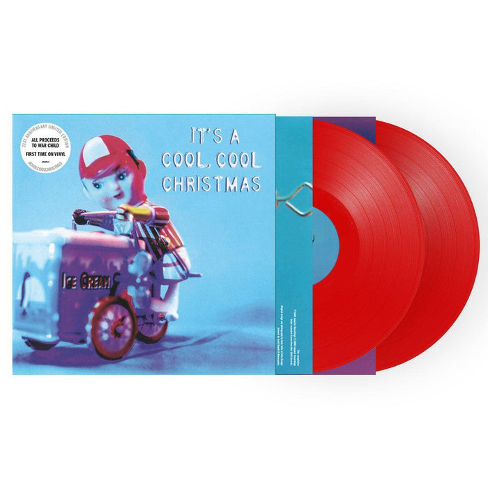 It's A Cool, Cool Christmas vinyl red