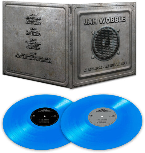 Jah Wobble Metal Box Rebuilt In Dub blue vinyl