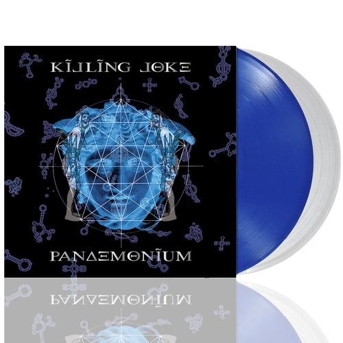 Killing Joke Pandemonium blue clear vinyl