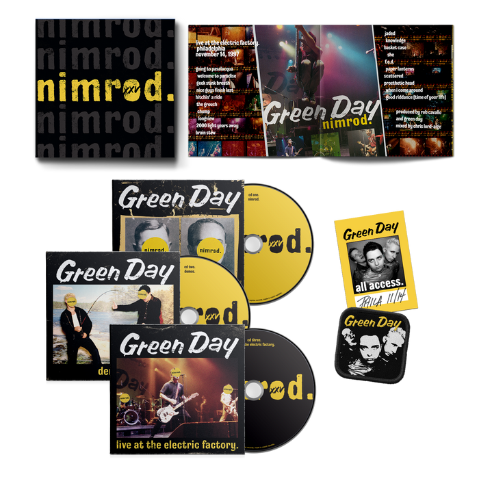 Green Day - Nimrod (25th Anniversary Reissue) CD vinyl - Record Culture