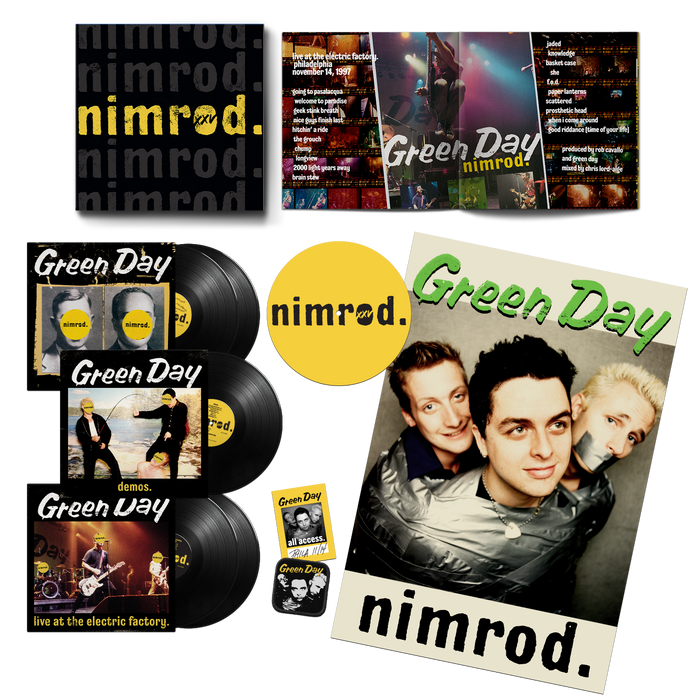 Green Day - Nimrod (25th Anniversary Reissue) Black vinyl - Record Culture