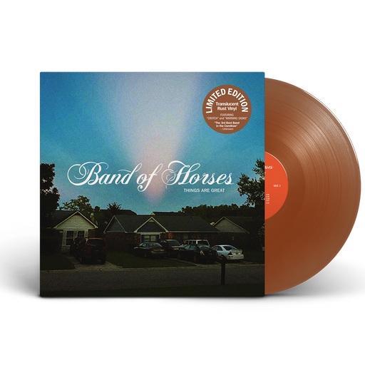 Band Of Horses Things Are Great rust vinyl