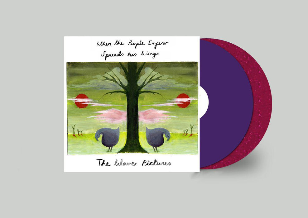 The Wave Pictures - When The Purple Emperor Spreads His Wings pink purple sparkle vinyl