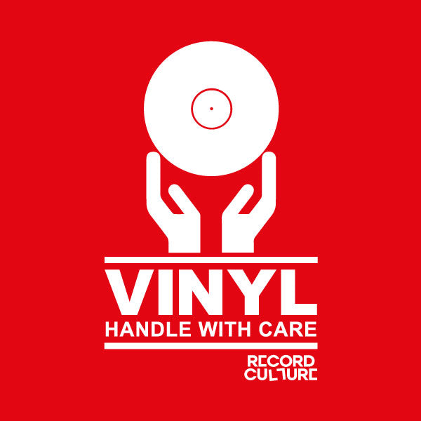Vinyl: Handle With Care - Red Tee