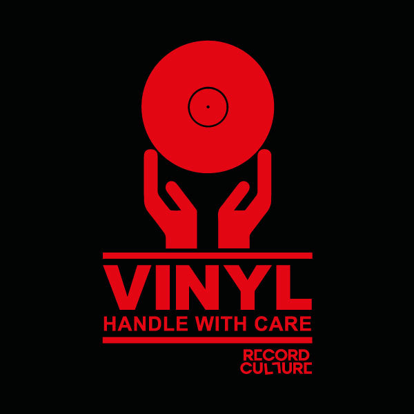 Vinyl: Handle With Care - Black Tee