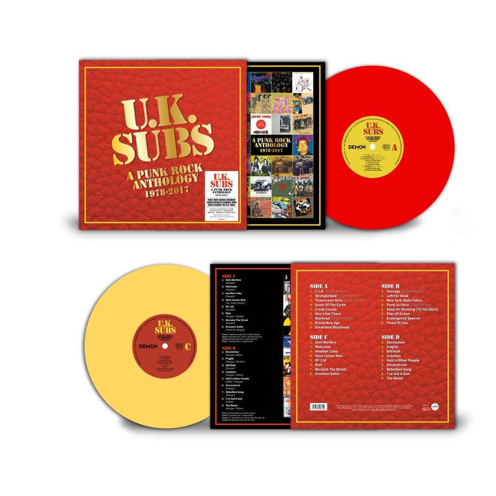 UK Subs - A Punk Rock Anthology 1978-2017 vinyl