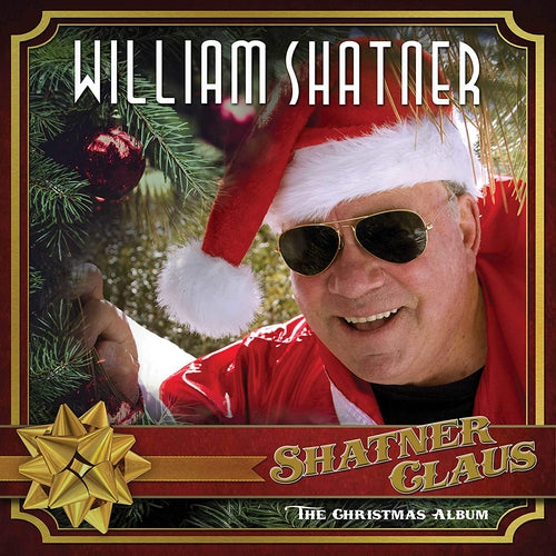 William Shatner Shatner Claus splatter vinyl