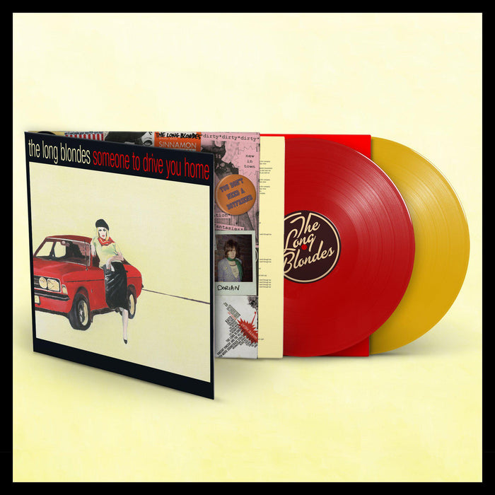 The Long Blondes - Someone To Drive You Home: 15th Anniversary Edition red yellow vinyl