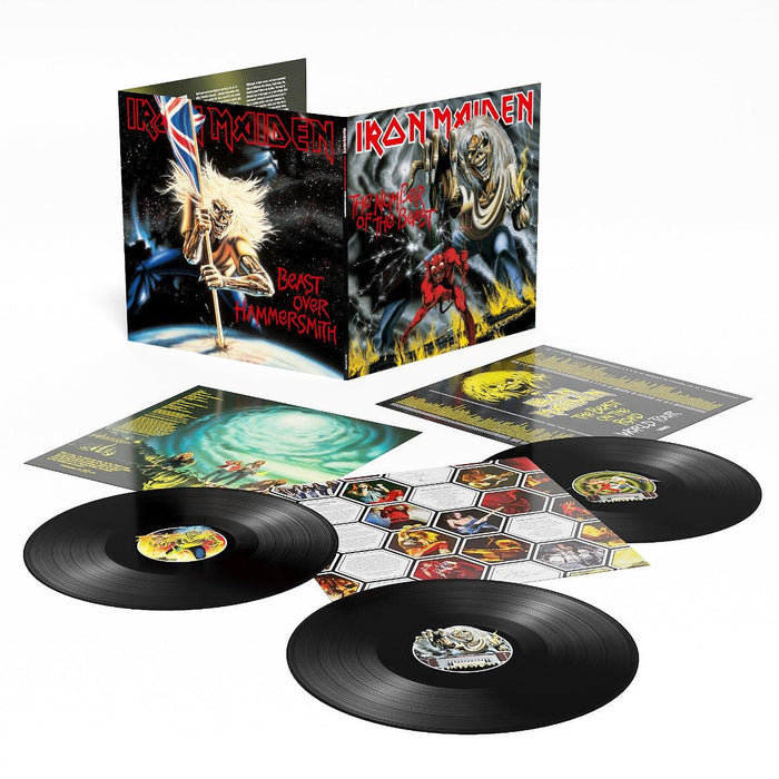 Iron Maiden - The Number of The Beast Plus Beast Over Hammersmith (40th Anniversary Reissue) vinyl - Record Culture